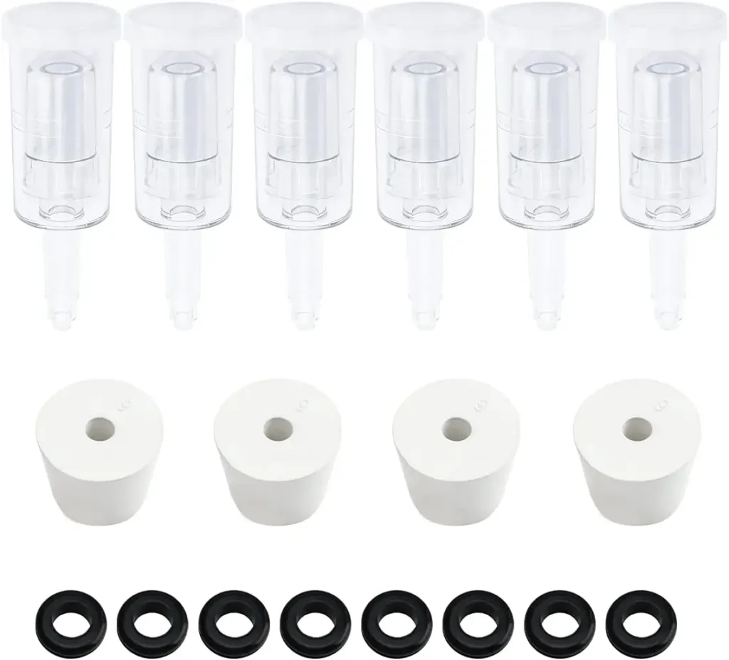 Fermentation Airlocks - 3 Piece Airlocks for Fermenting