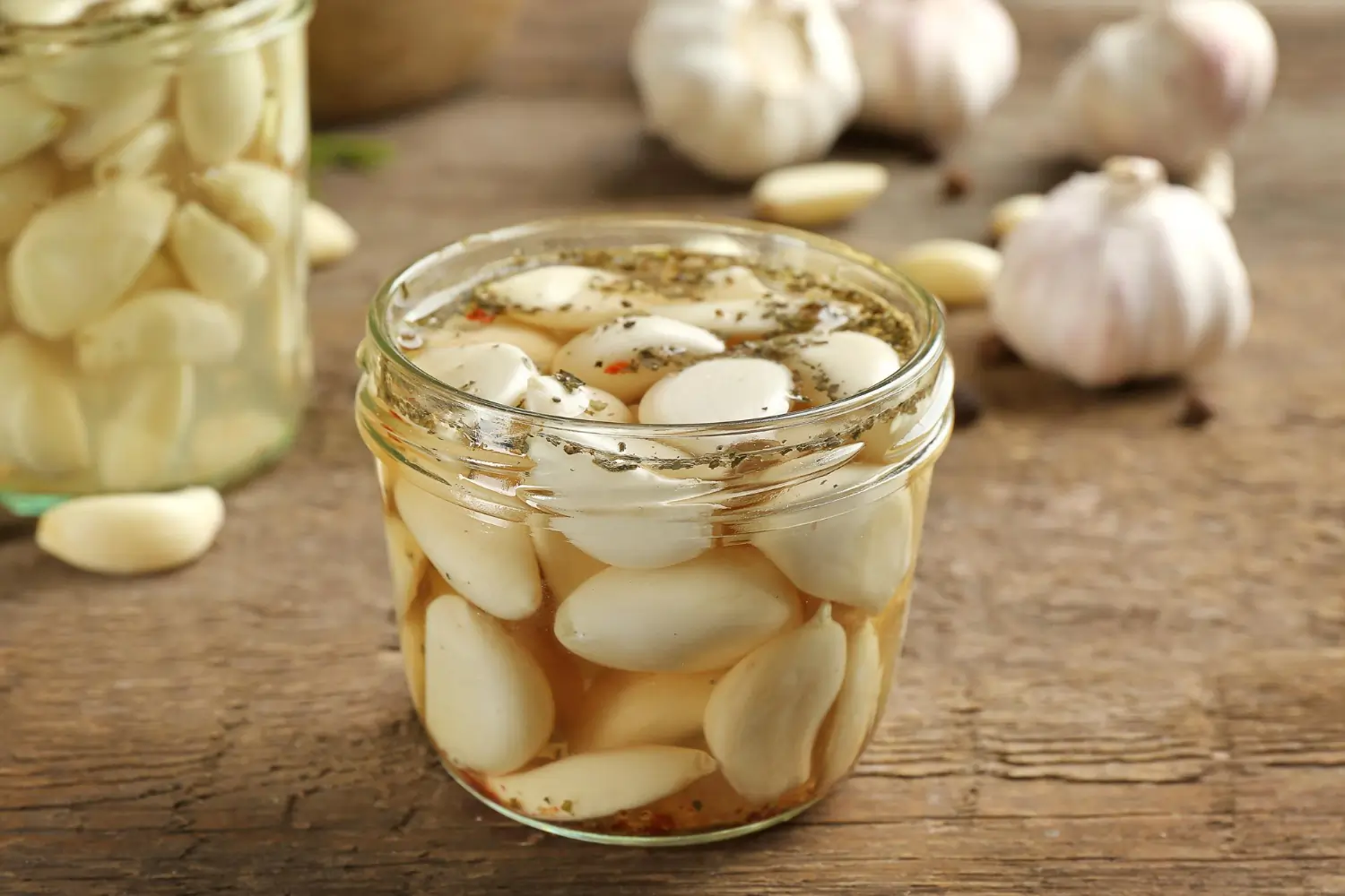 Fermented Garlic in Honey