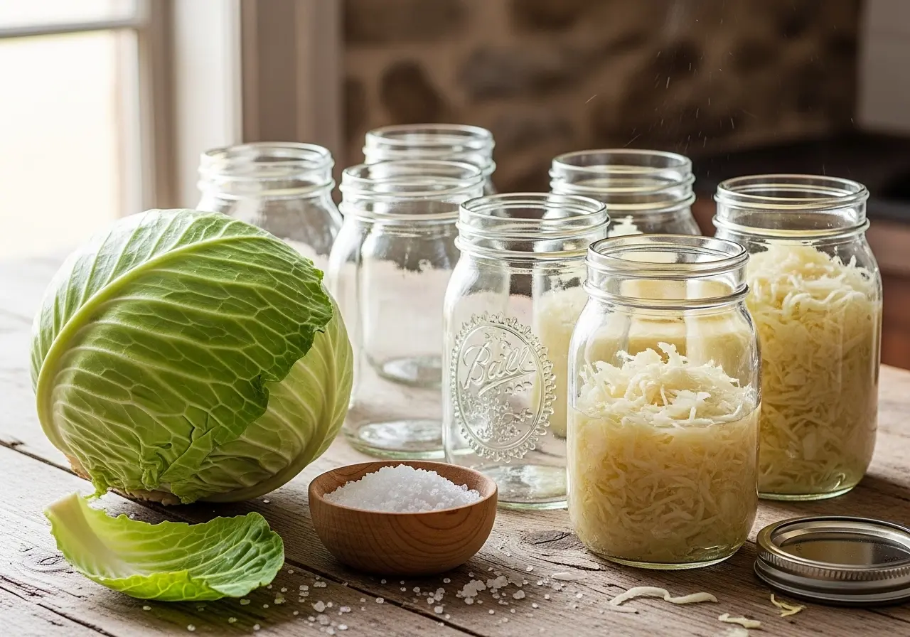 Easy Sauerkraut Recipe: Ferment Your Own Cabbage at Home